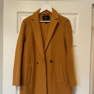 J. Crew Italian boiled wool coat